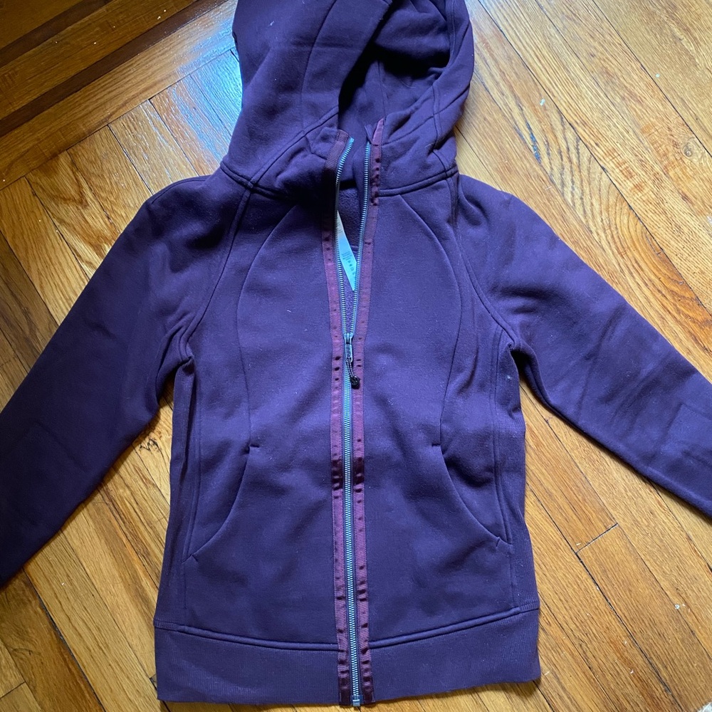 Lululemon Purple/Plum Colored Athletic Zip Up